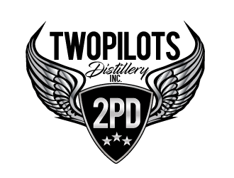 Two Pilots Distillery Inc.  logo design by axel182