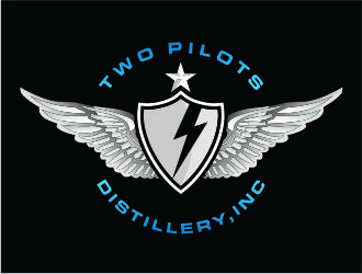 Two Pilots Distillery Inc.  logo design by Shina