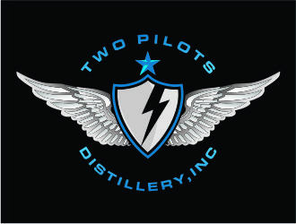 Two Pilots Distillery Inc.  logo design by Shina