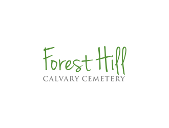 Forest Hill Calvary Cemetery logo design by Artomoro
