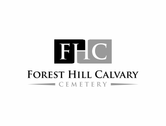Forest Hill Calvary Cemetery logo design by EkoBooM