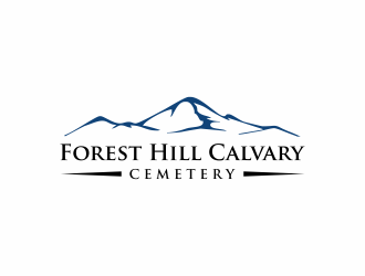 Forest Hill Calvary Cemetery logo design by EkoBooM