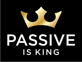 Passive is King logo design by xorn