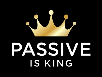 Passive is King logo design by xorn