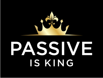 Passive is King logo design by xorn
