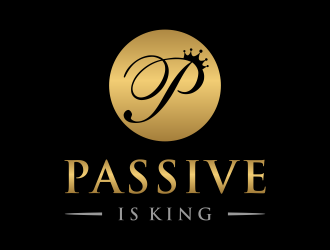 Passive is King logo design by christabel