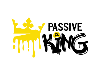 Passive is King logo design by 6king