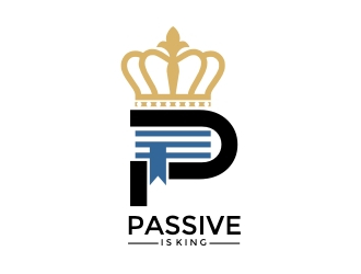 Passive is King logo design by protein