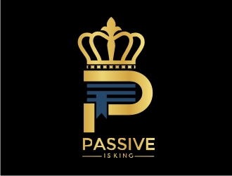 Passive is King logo design by protein