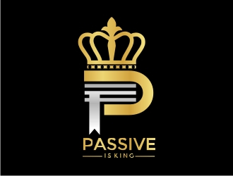Passive is King logo design by protein