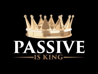 Passive is King logo design by ElonStark