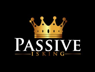 Passive is King logo design by ElonStark