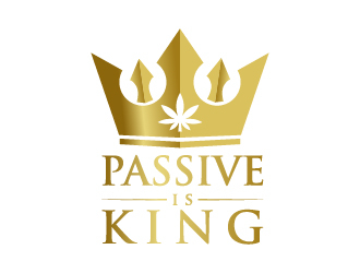 Passive is King logo design by Mirza