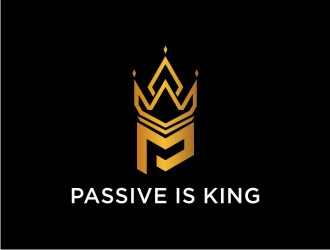 Passive is King logo design by sabyan