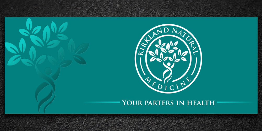 Kirkland Natural Medicine logo design by Boomstudioz