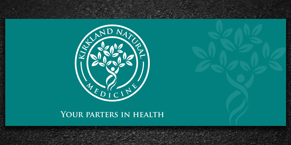 Kirkland Natural Medicine logo design by Boomstudioz