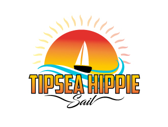 Tipsea Hippie Sail logo design by Suvendu