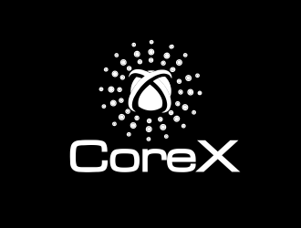 CoreX logo design by M J