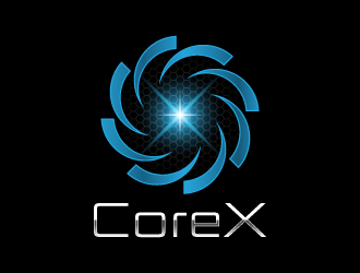 CoreX logo design by pencilhand