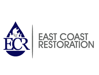 East coast restoration  logo design by PMG