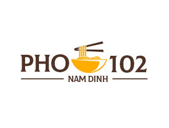 PHO NAM DINH 102 logo design by kunejo