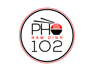 PHO NAM DINH 102 logo design by MUSANG