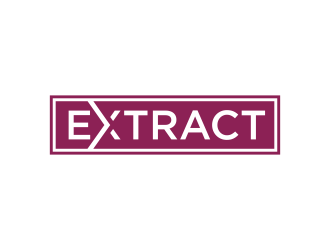 Extract logo design by GassPoll
