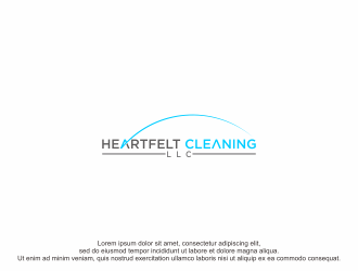 Heartfelt Cleaning LLC logo design by bebekkwek