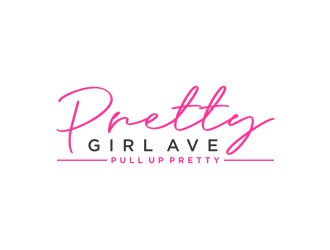Pretty Girl Ave  logo design by Artomoro