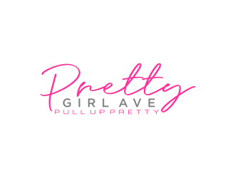 Pretty Girl Ave  logo design by Artomoro