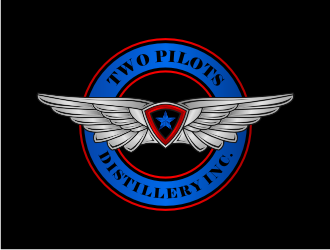 Two Pilots Distillery Inc.  logo design by Gravity