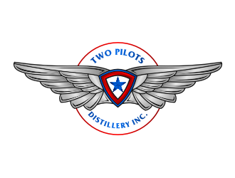 Two Pilots Distillery Inc.  logo design by Gravity