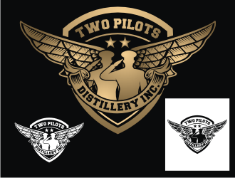 Two Pilots Distillery Inc.  logo design by achang