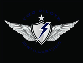 Two Pilots Distillery Inc.  logo design by Shina
