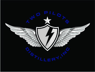 Two Pilots Distillery Inc.  logo design by Shina