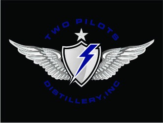 Two Pilots Distillery Inc.  logo design by Shina