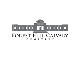 Forest Hill Calvary Cemetery logo design by blessings