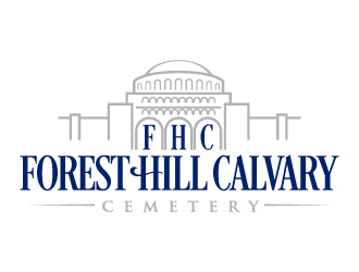 Forest Hill Calvary Cemetery logo design by jaize