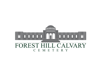 Forest Hill Calvary Cemetery logo design by blessings