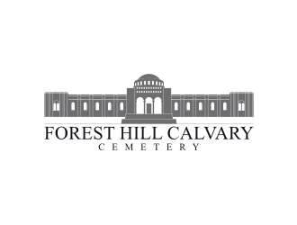 Forest Hill Calvary Cemetery logo design by blessings