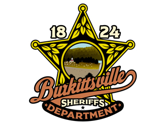 Burkittsville Sheriffs Department logo design by DreamLogoDesign
