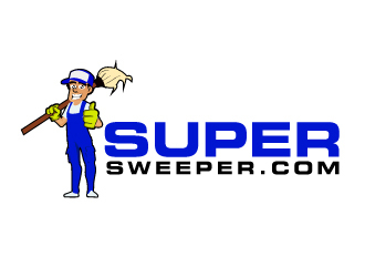 SUPER-SWEEPER.COM logo design by ElonStark