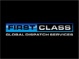 First Class Global Dispatch Services  logo design by cintoko