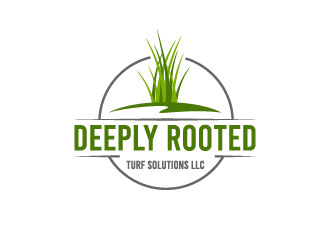 Deeply Rooted Turf Solutions LLC logo design by sakarep
