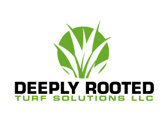 Deeply Rooted Turf Solutions LLC logo design by ElonStark