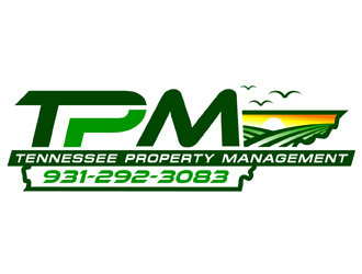 Tennessee Property Management (TPM) logo design by MAXR