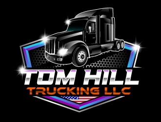 TOM HILL TRUCKING  LLC logo design by Suvendu