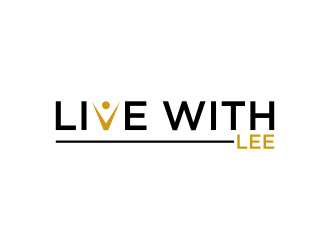 Live With Lee  logo design by Walv
