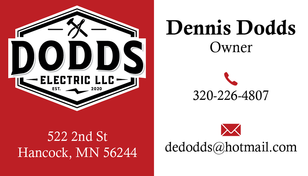 Dodds Electric LLC logo design by DM_Logo