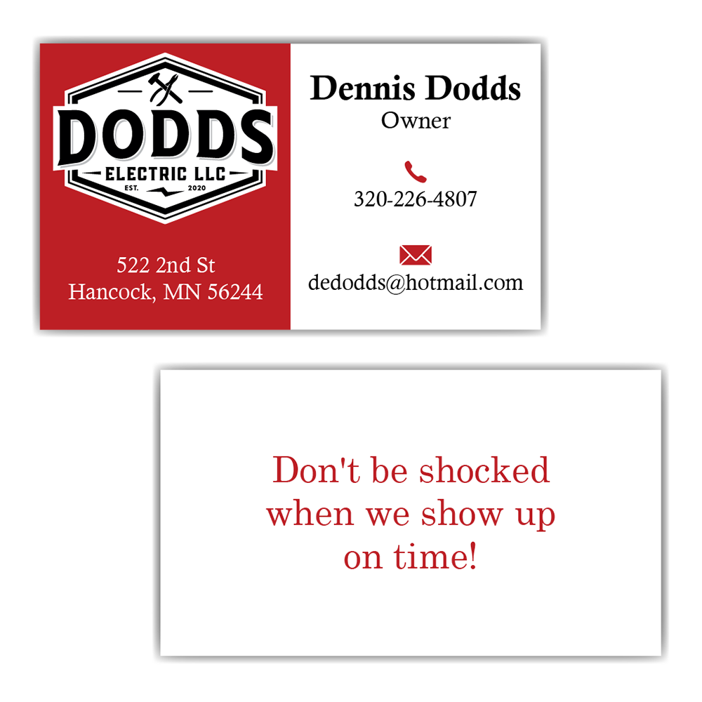 Dodds Electric LLC logo design by DM_Logo